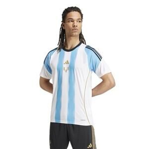adidas Tiro Messi T-shirt Unisex Small Blue/White Lionel Messi Soccer Football
